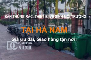 Bán thùng rác tại Hà Nam