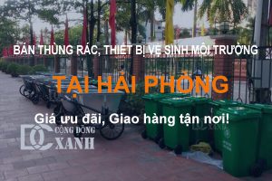 ban thùng rác các loại tại hải phòng