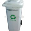 Thùng rác nhựa 240l màu trắng