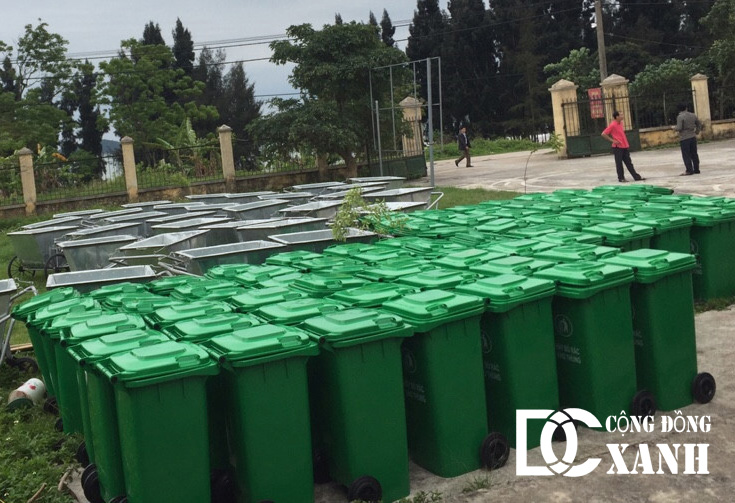 Cung cấp thùng rác, xe gom rác tại QUảng Ninh